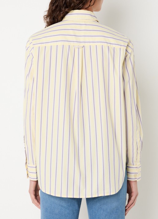 Levi's Harlie blouse met streepprint - achterkant 4 multicolor