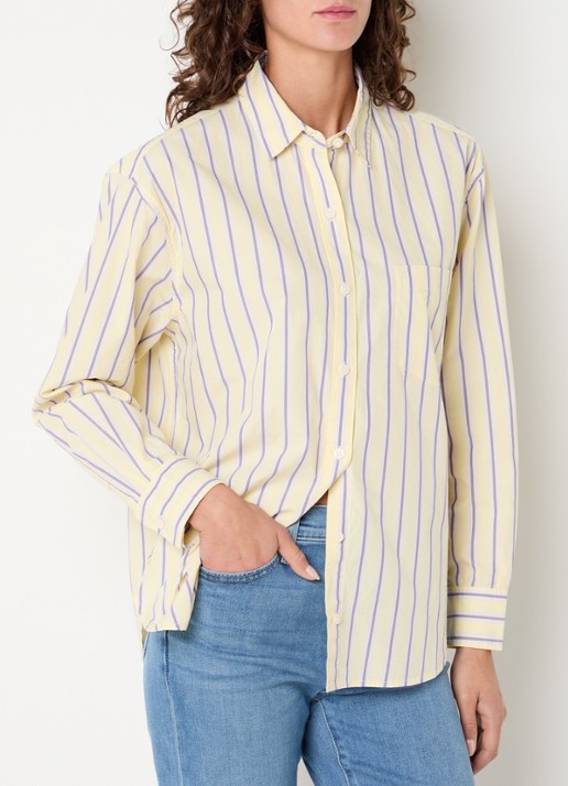 Levi's Harlie blouse met streepprint