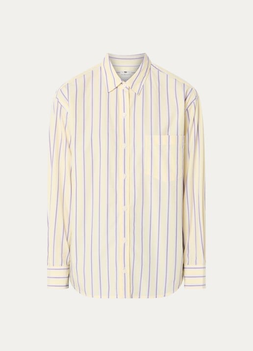 Levi's Harlie blouse met streepprint - voorkant 2 multicolor