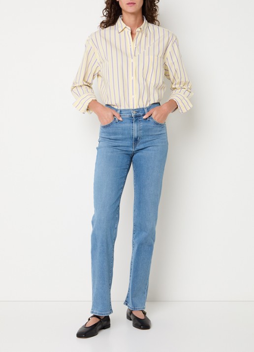 Levi's Harlie blouse met streepprint - voorkant 3 multicolor