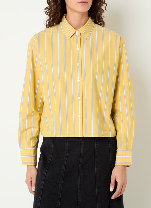 Levi's Harlie blouse met streepprint