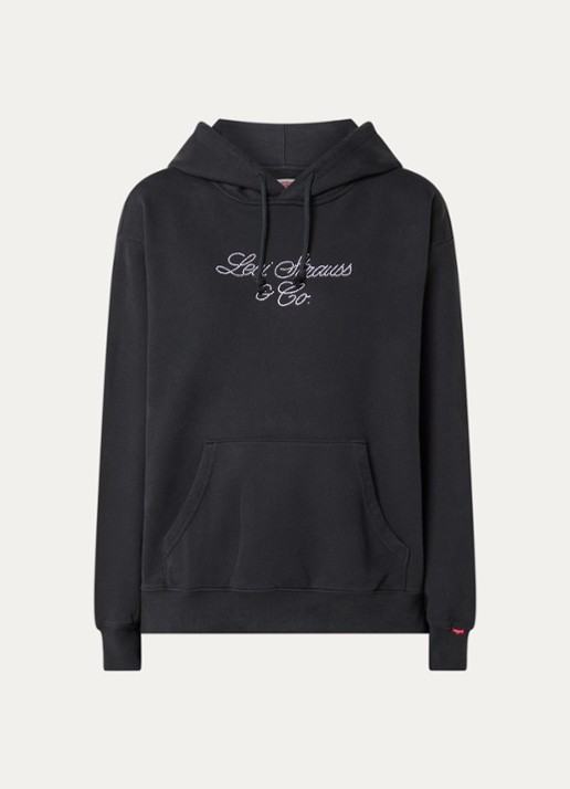 Levi's Heritage hoodie met logoprint en strass