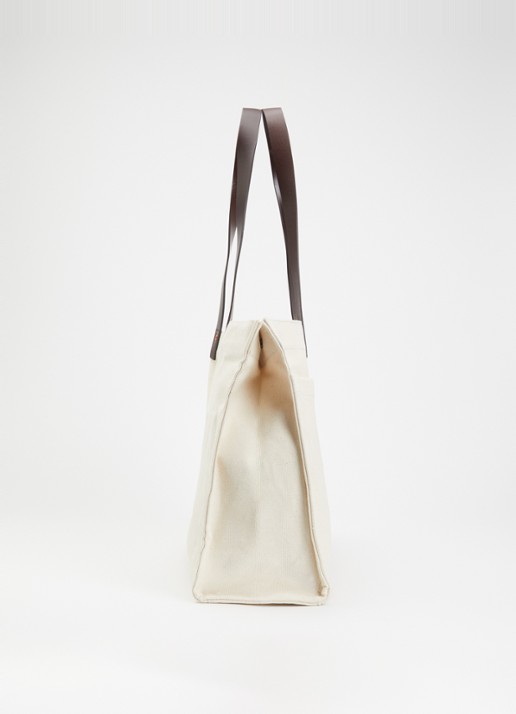 Levi's Heritage shopper van canvas met logo  - detail 3 beige