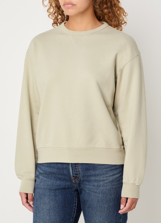 Levi's Heritage sweater met stretch
