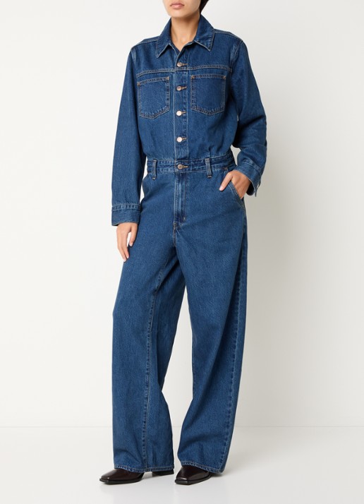 Levi's Heritage wide fit jumpsuit van denim