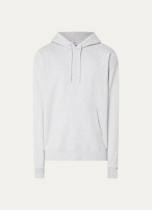 Levi's Hoodie met kangoeroezak - voorkant 3 grijs