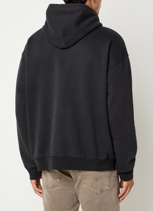 Levi's Hoodie met logo - achterkant 3 donkergrijs