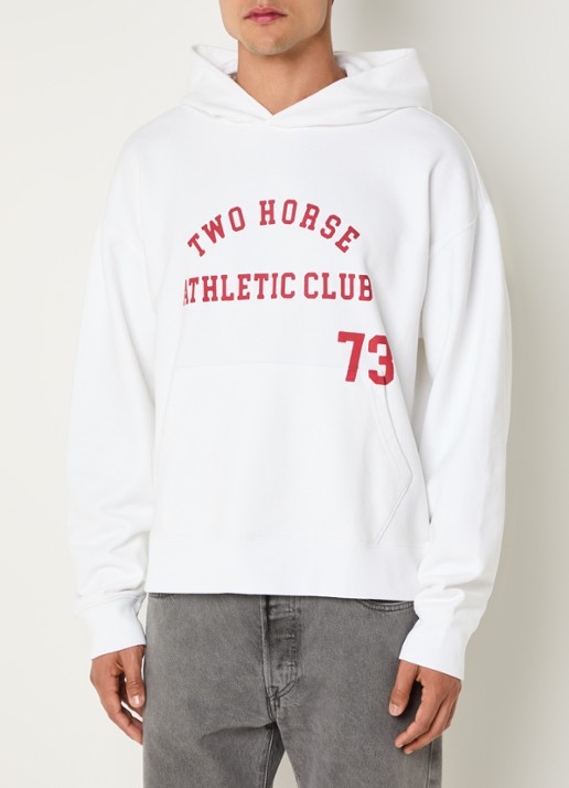 Levi's Hoodie met print en kangoeroezak