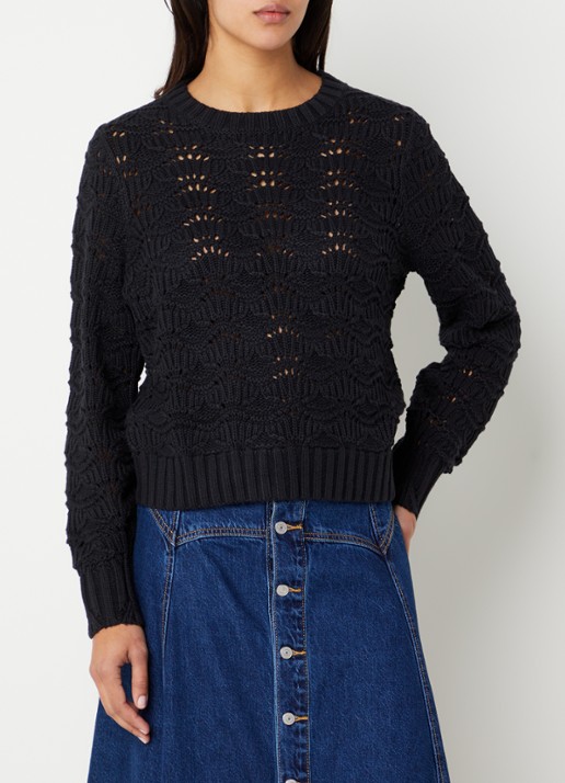 Levi's Hope grofgebreide trui met ronde hals