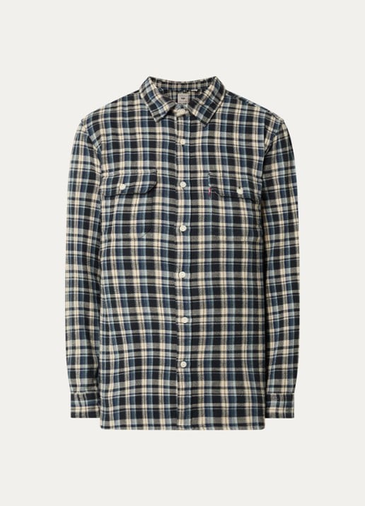 Levi's Jackson overshirt met ruitdessin