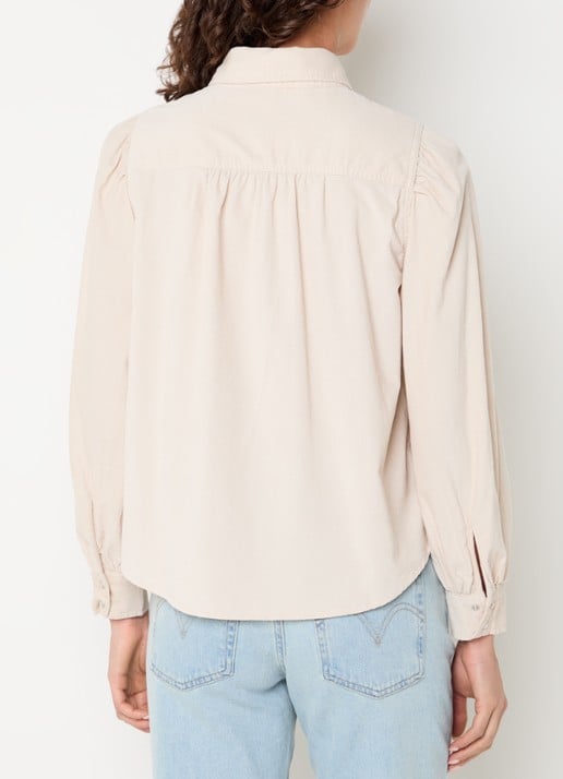 Levi's Juno blouse  - achterkant 3 beige