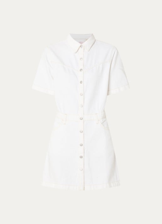 Levi's Logan mini denim jurk met steekzakken