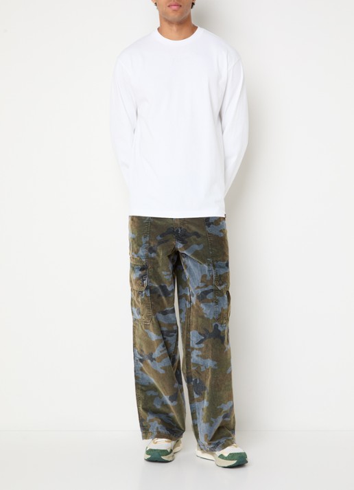Levi's Long sleeve met ronde hals - voorkant 2 wit