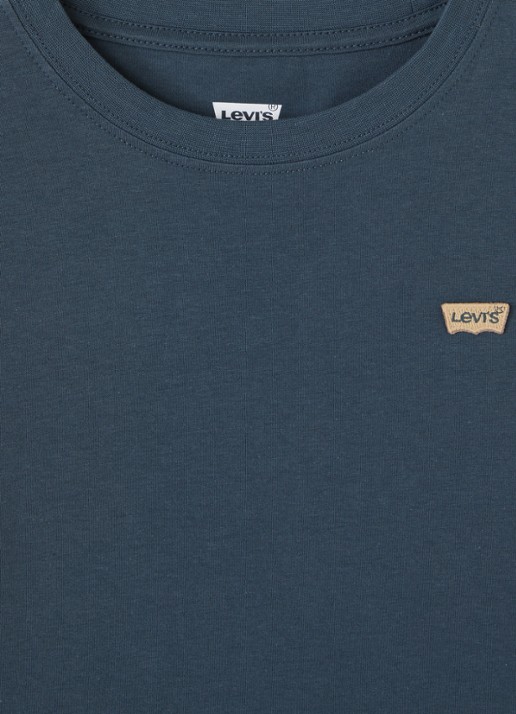 Levi's Longsleeve met logo - detail 3 petrol