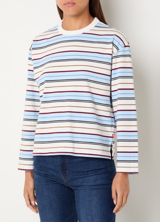 Levi's Longsleeve met streepprint