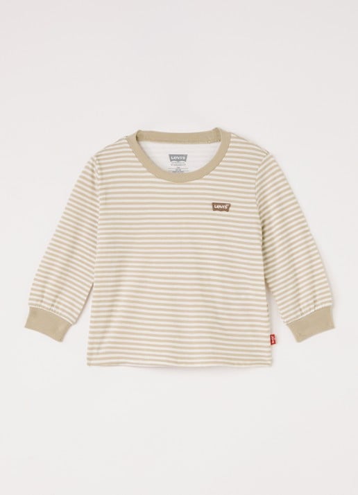 Levi's Longsleeve met streepprint