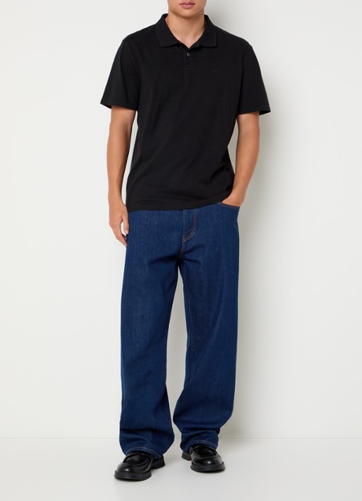 Levi's Loose fit jeans met donkere wassing - voorkant 2 indigo