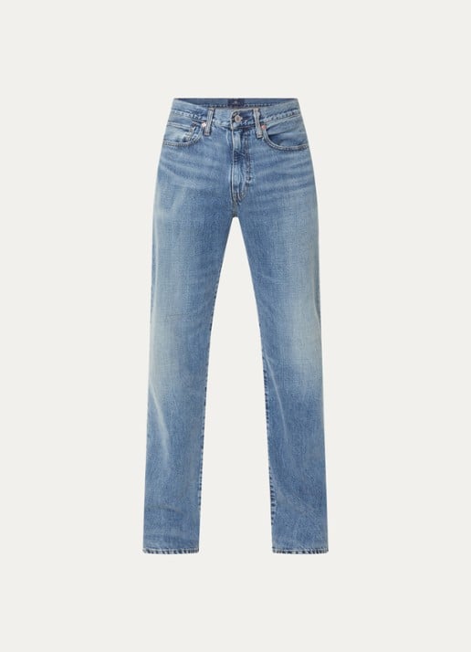 Levi's Loose fit jeans met medium wassing - voorkant 4 indigo