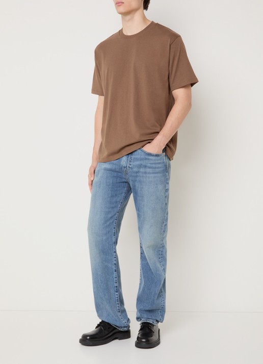 Levi's Loose fit jeans met medium wassing - voorkant 5 indigo