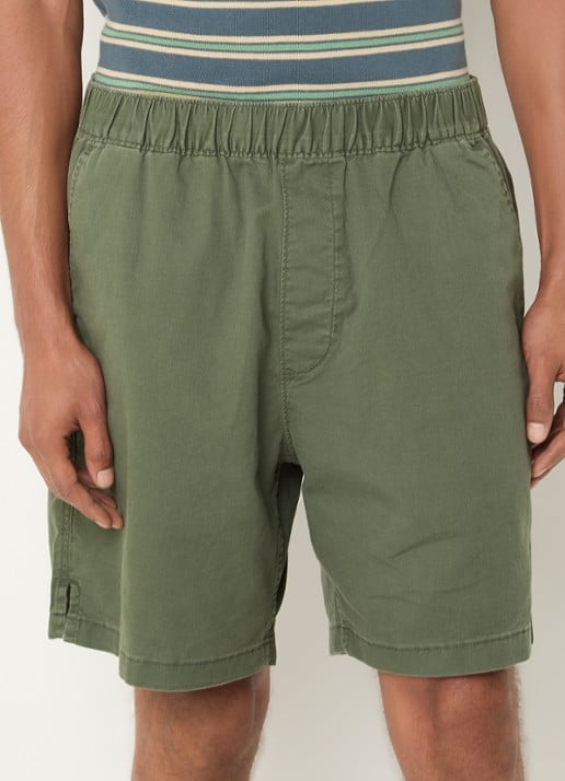 Levi's Loose fit korte broek in linnenblend met steekzakken