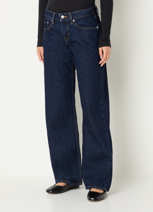Levi's Low waist loose fit jeans met donkere wassing