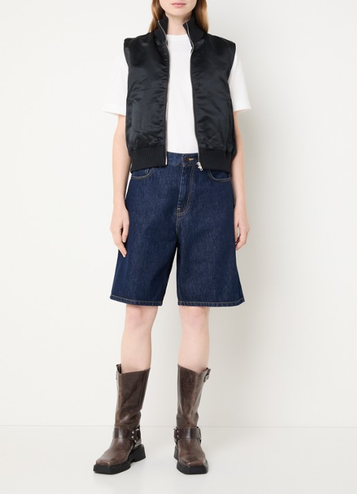 Levi's Mariner spijkerjas met uitneembare voering - voorkant 3 donkerblauw