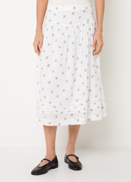 Levi's Midi rok met bloemenprint