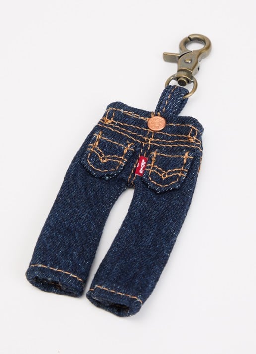 Levi's Mini 501 tasbedel van denim - detail 2 indigo