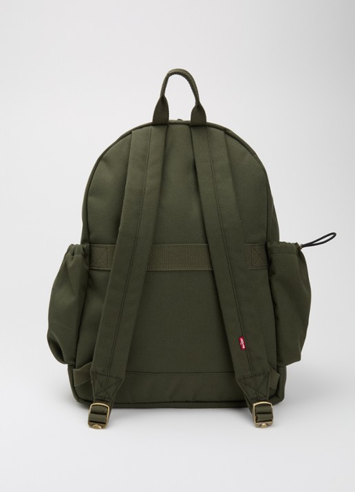 Levi's Mission Bay rugzak met laptopvak - achterkant legergroen