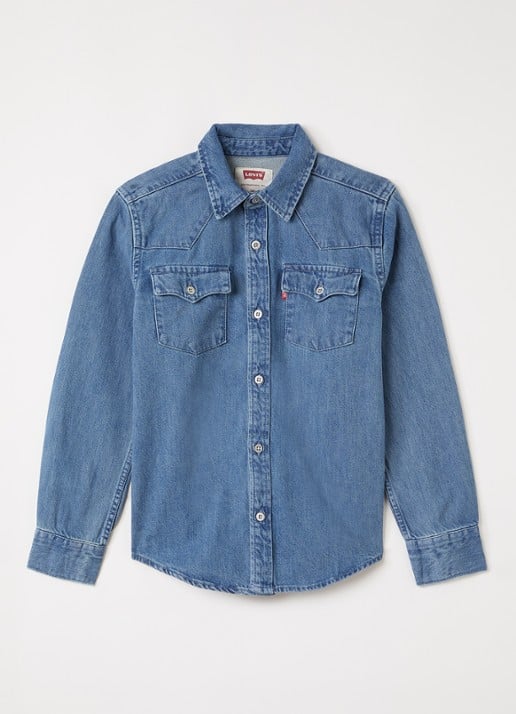Levi's New Barstow Western overhemd van denim