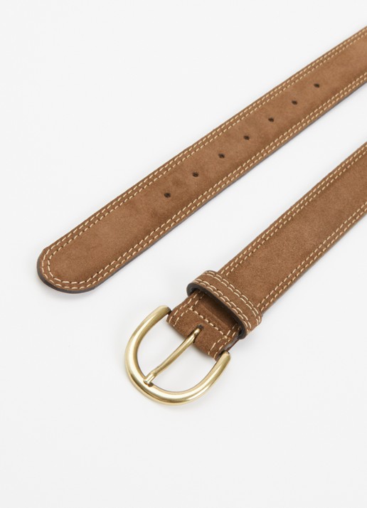 Levi's Olivia riem van suède - detail 2 bruin