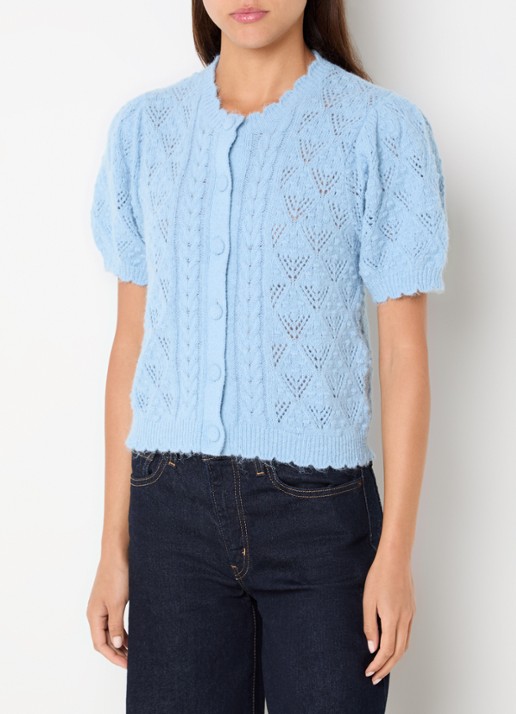 Levi's Pauline kabelgebreide trui in wolblend