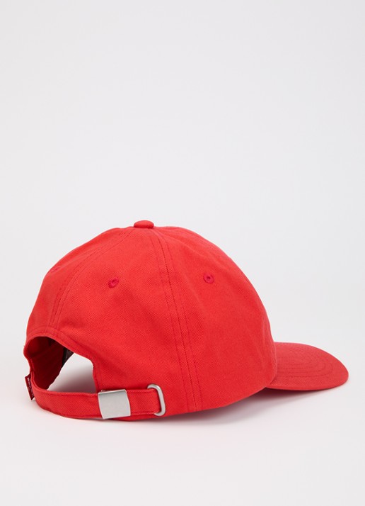 Levi's Pet met logoborduring - detail rood