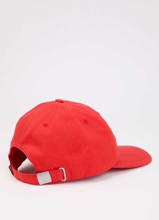 Levi's Pet met logoborduring - detail rood