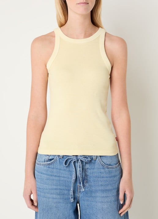 Levi's Racer tanktop met ronde hals