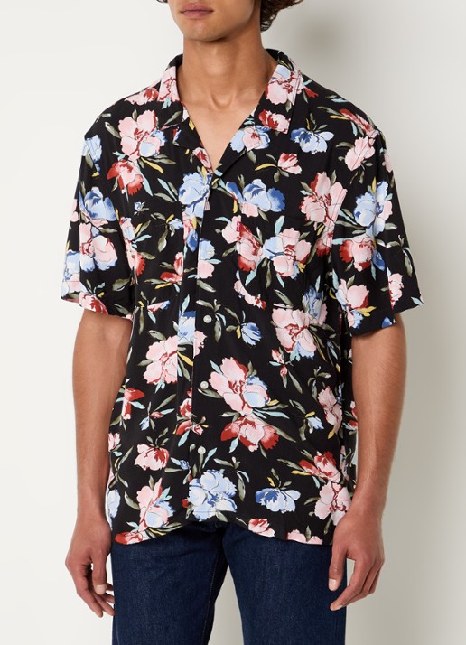Levi's Regular fit overhemd met bloemenprint en borstzakken
