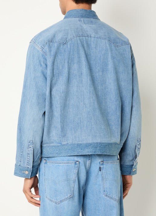 Levi's Regular fit overhemd met borstzakken - achterkant 3 indigo