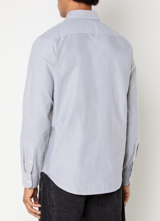 Levi's Regular fit overhemd met logo - achterkant 4 lichtgrijs
