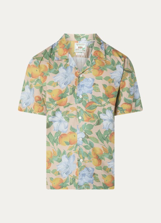 Levi's Regular fit overhemd met print - voorkant 3 beige