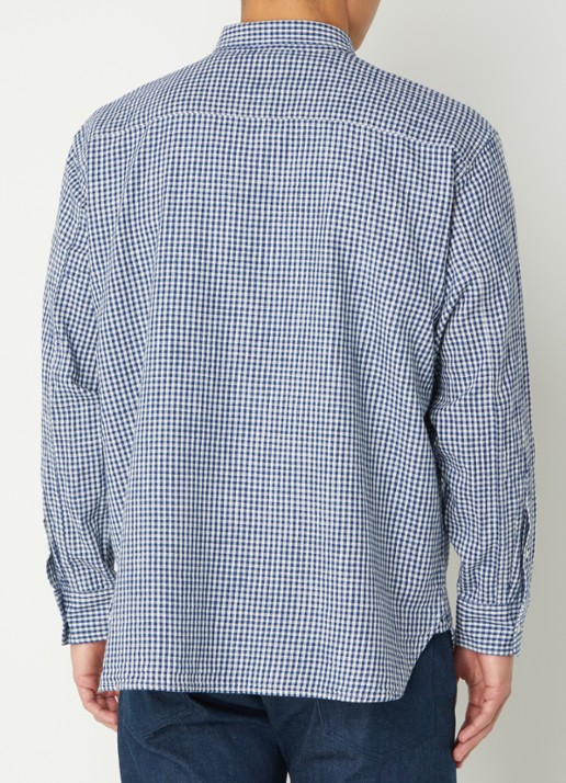 Levi's Regular fit overhemd met ruitdessin - achterkant 2 donkerblauw
