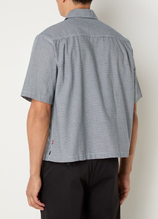 Levi's Regular fit overhemd met ruitdessin - achterkant 4 donkerblauw