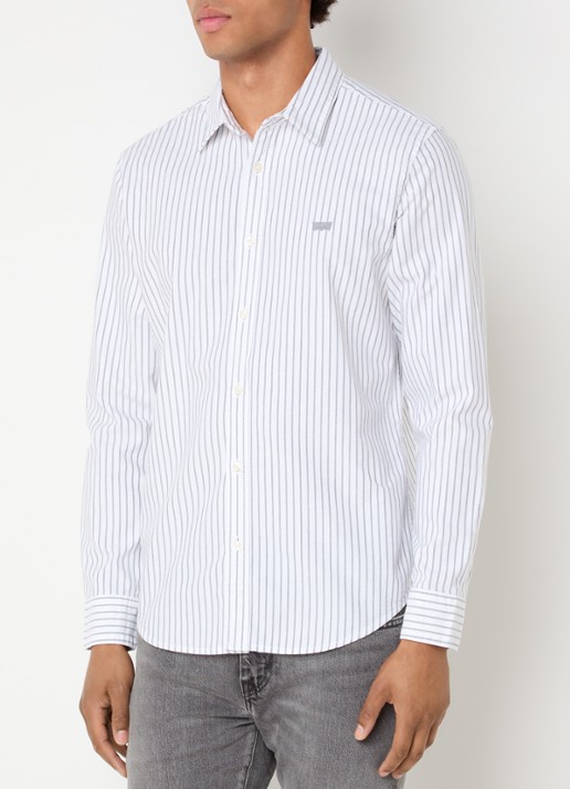 Levi's Regular fit overhemd met streepprint