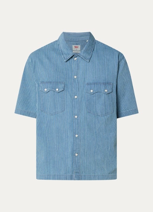 Levi's Regular fit overhemd met streepprint