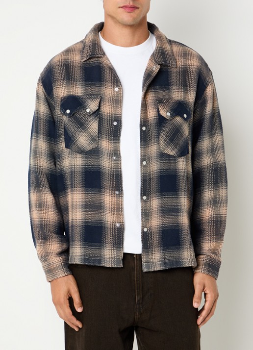 Levi's Regular fit overshirt met borstzak