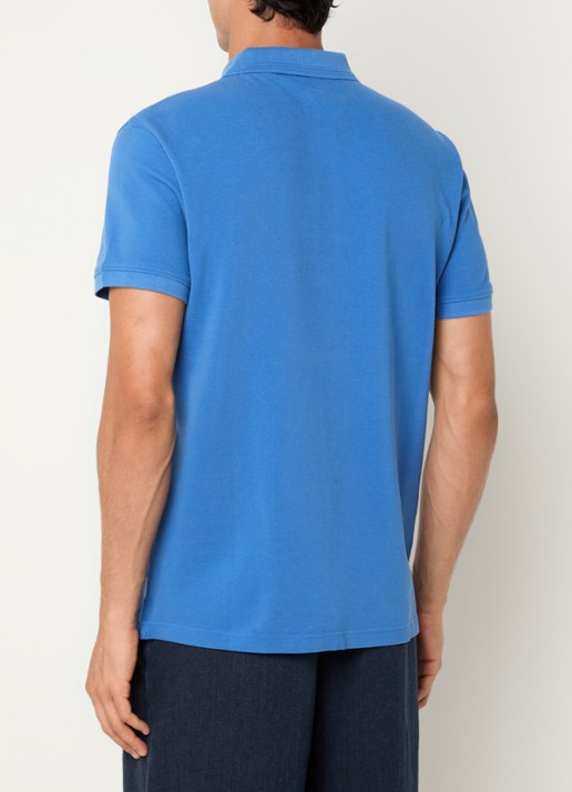 Levi's Regular fit polo met logo - achterkant 4 blauw
