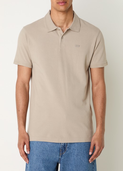 Levi's Regular fit polo met logoborduring