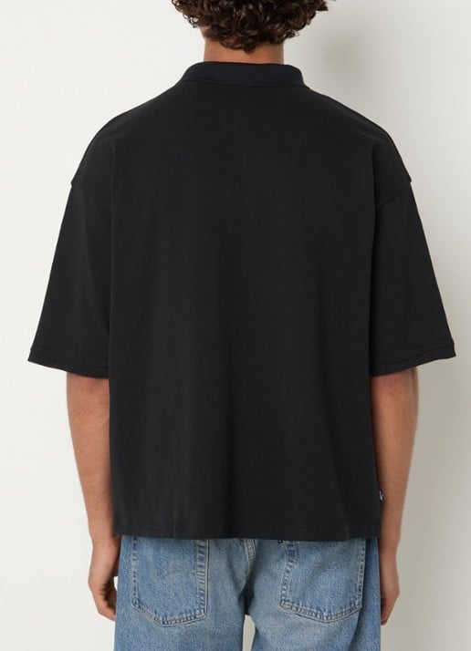 Levi's Regular fit polo met stretch - achterkant 2 zwart