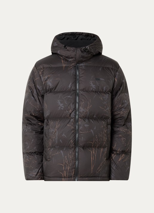 Levi's Rockwell pufferjack met steekzakken - voorkant 2 donkerbruin