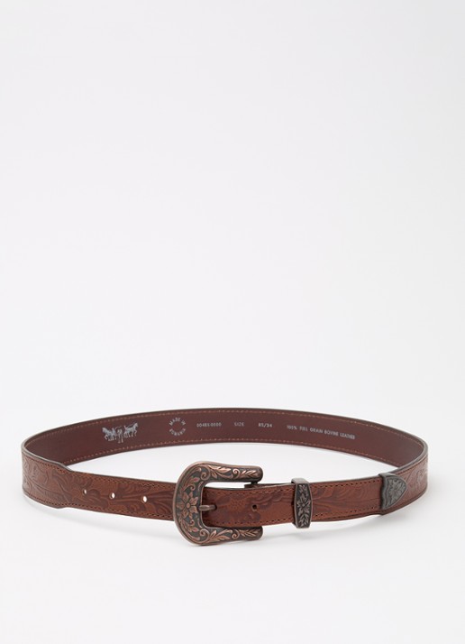 Levi's Rodeo riem van leer