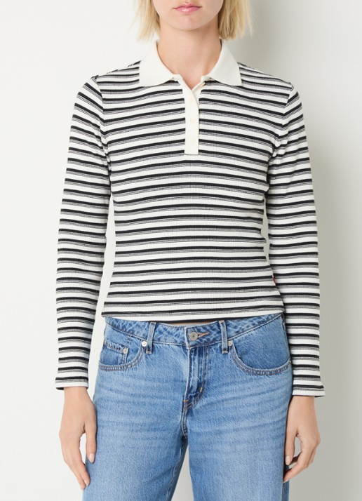 Levi's Rory polo met streepprint